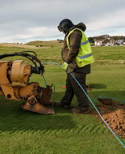 Irrigation system 
installation
